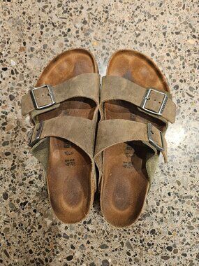 Birkenstocks - Suede & Leather